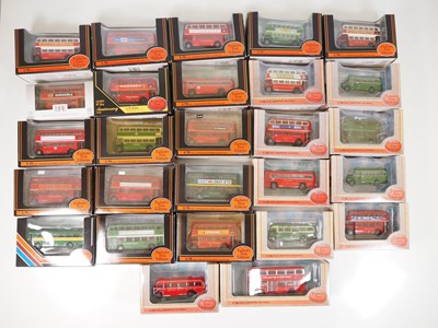 Lot 199 - A group of EFE 1:76 scale diecast buses all...