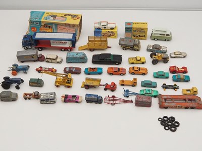 Lot 204 - A quantity of playworn diecast by MATCHBOX,...