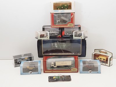 Lot 237 - A mixed group of diecast cars and lorries by...