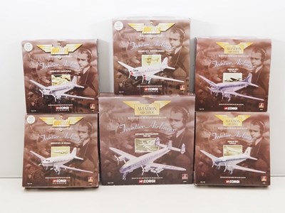 Lot 241 - A selection of CORGI 1:144 scale Aviation...