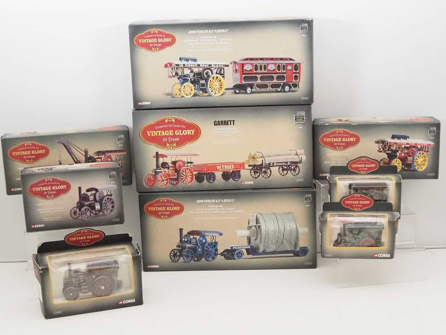 Lot 252 - A group of CORGI 1:50 scale diecast steam...