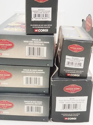 Lot 252 - A group of CORGI 1:50 scale diecast steam...