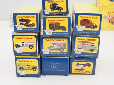 Lot 263 - A group of MATCHBOX MODELS OF YESTERYEAR Code...