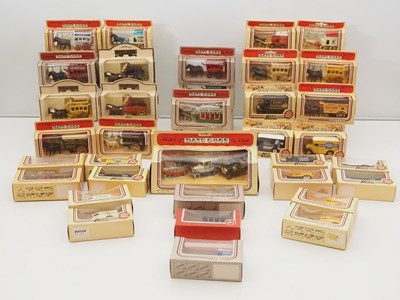 Lot 270 - A large tray of LLEDO DAYS GONE diecast vans,...