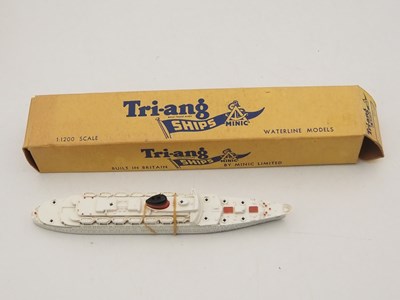 Lot 271 - A group of TRIANG MINIC diecast ships...