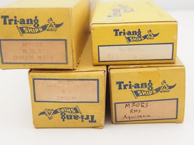 Lot 271 - A group of TRIANG MINIC diecast ships...