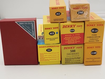 Lot 279 - A group of DINKY reproductions by ATLAS...