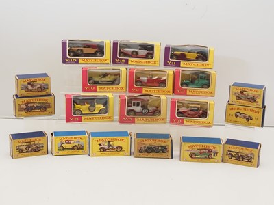 Lot 284 - A group of vintage MATCHBOX MODELS OF...