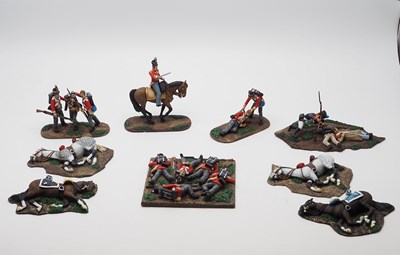 Lot 295 - A mixed group of HERITAGE Napoleonic Figures...