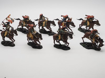 Lot 301 - A group of eight French Chasseur Horsemen by...