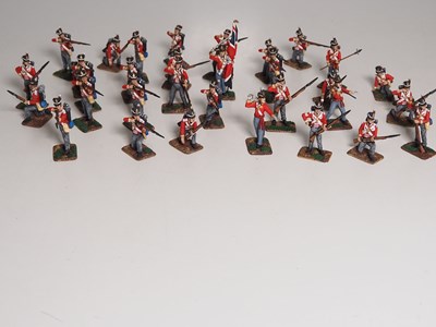 Lot 312 - A group of 32 unboxed Napoleonic British...