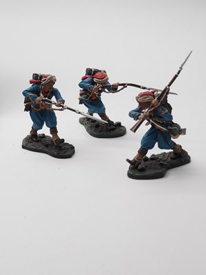 Lot 318 - A group of unboxed American Civil War figures...