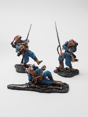 Lot 318 - A group of unboxed American Civil War figures...