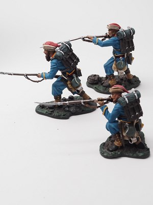 Lot 318 - A group of unboxed American Civil War figures...