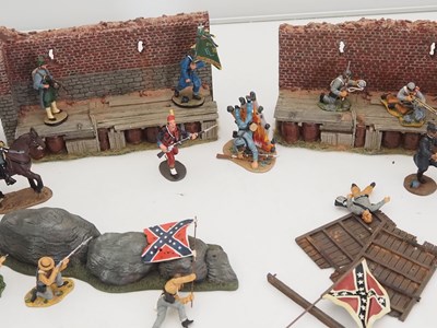 Lot 332 - A mixed group of American Civil war Figures...
