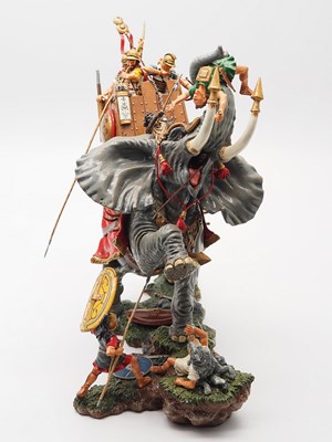 Lot 342 - A Carthaginian war elephant by ANDREAS...