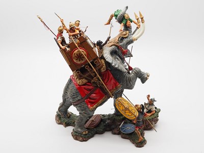 Lot 342 - A Carthaginian war elephant by ANDREAS...