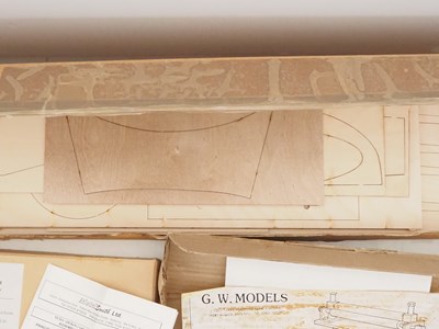 Lot 369 - A quantity of wooden model aircraft parts...