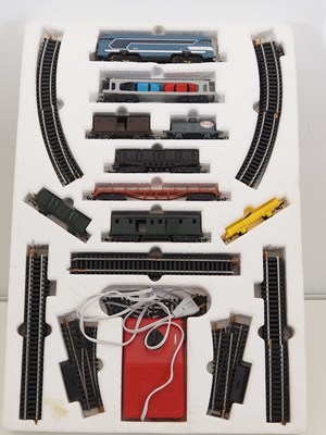 Lot 385 - A TROBY HO gauge French outline freight train...