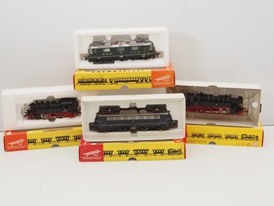 Lot 390 - A group of FLEISCHMANN HO gauge German outline...