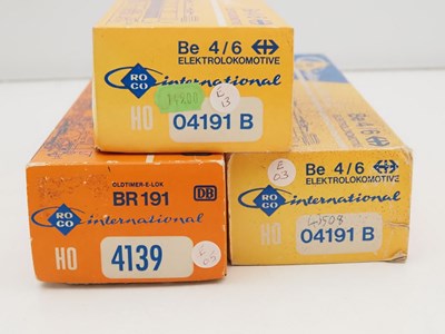 Lot 395 - A group of ROCO HO gauge German and Swiss...