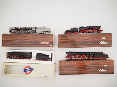 Lot 398 - A group of LILIPUT HO gauge German outline...