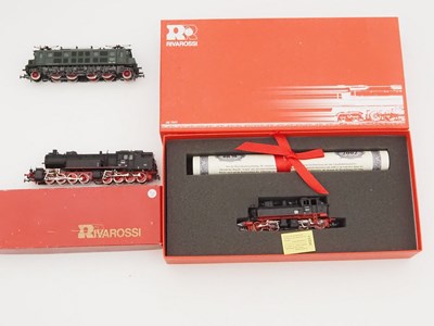 Lot 405 - A group of RIVAROSSI HO gauge German steam and...