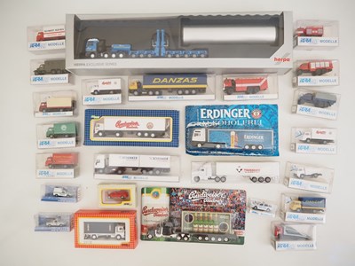 Lot 412 - A large quantity of HO scale cars, lorries and...