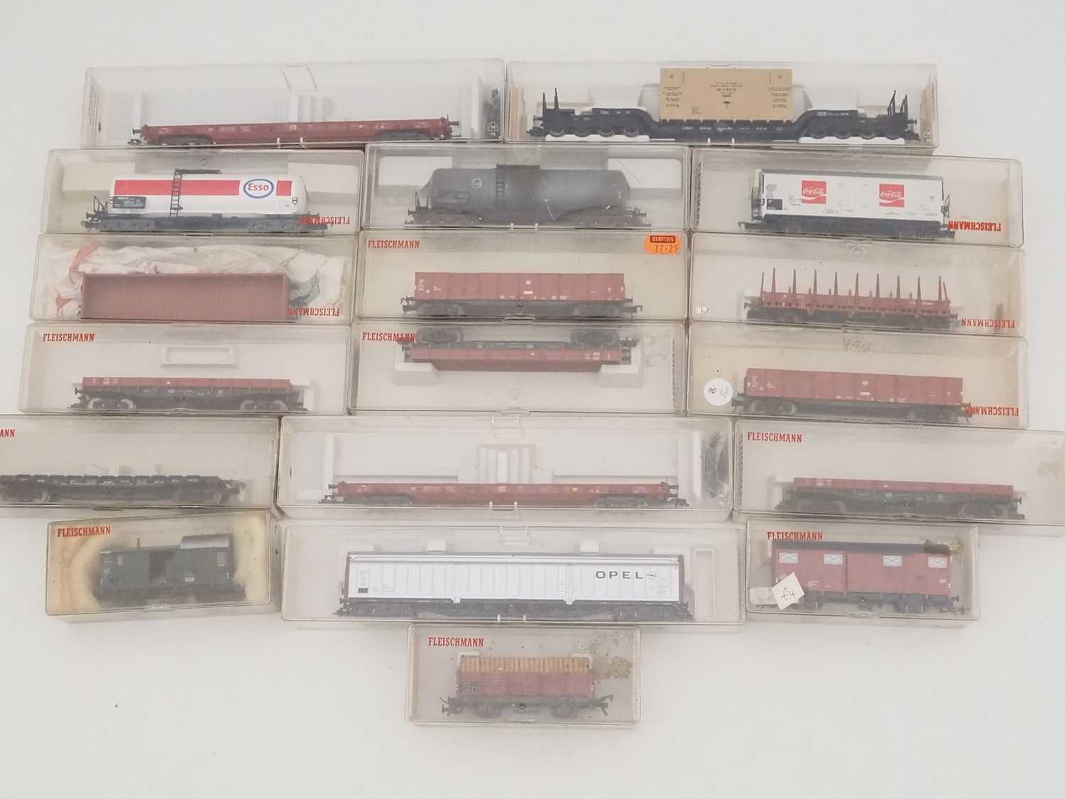 Lot 419 - A Group Of HO Gauge FLEISCHMANN European