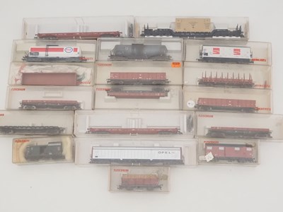 Lot 419 - A group of HO gauge FLEISCHMANN European...