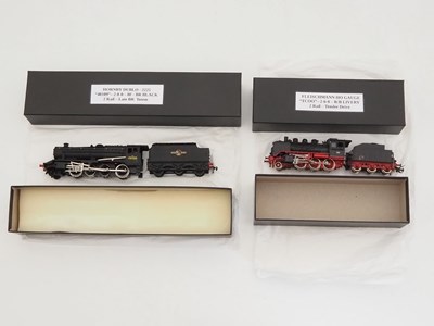 Lot 438 - A HORNBY DUBLO OO gauge class 8F in BR black...