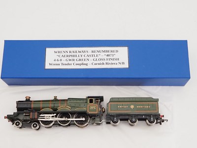 Lot 445 - A pair of WRENN OO gauge Castle Class steam...