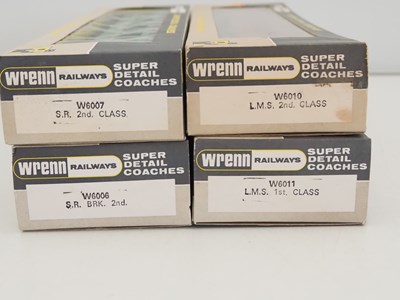 Lot 448 - A group of WRENN OO gauge Pullman cars in...