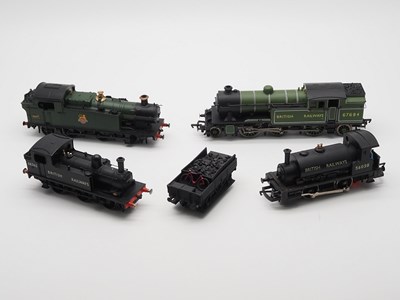 Lot 461 - A group of unboxed OO gauge steam locomotives...