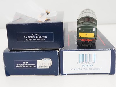 Lot 465 - A group of BACHMANN OO gauge diesel...