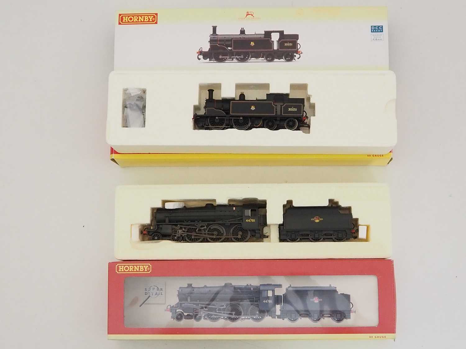 Lot 470 - A pair of HORNBY OO gauge steam locomotives