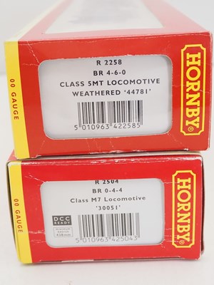 Lot 470 - A pair of HORNBY OO gauge steam locomotives...