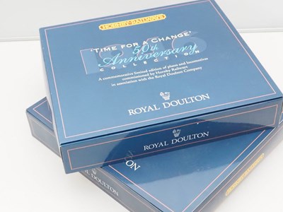 Lot 477 - A pair of HORNBY OO gauge Royal Doulton train...