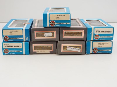 Lot 478 - A group of OO gauge vans and wagons by AIRFIX,...