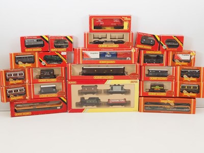 Lot 479 - A group of HORNBY OO gauge wagons and vans...