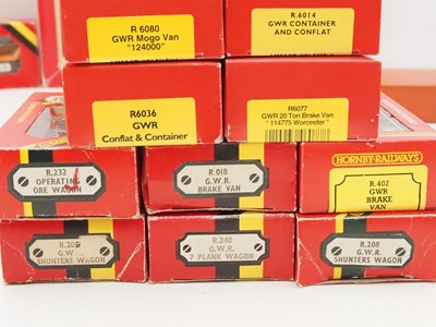 Lot 479 - A group of HORNBY OO gauge wagons and vans...