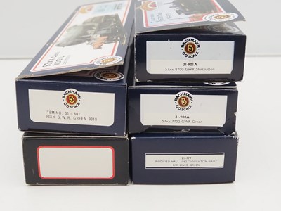 Lot 487 - A group of BACHMANN OO gauge steam locomotives...
