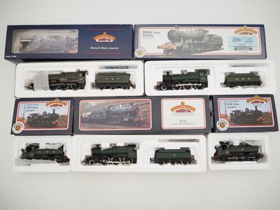 Lot 487 - A group of BACHMANN OO gauge steam locomotives...