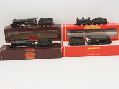 Lot 491 - A group of HORNBY OO gauge steam locomotives -...