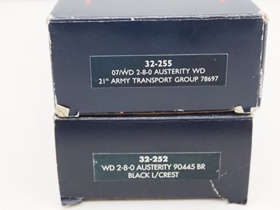 Lot 513 - A pair of BACHMANN OO gauge Austerity class...