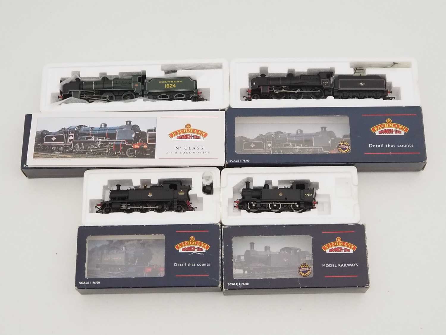 Lot 514 - A group of OO gauge steam locomotives by...