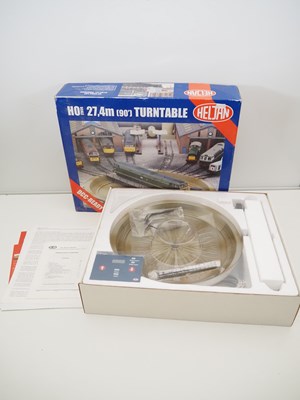 Lot 545 - A HELJAN 89111 OO/HO gauge electric turntable -...