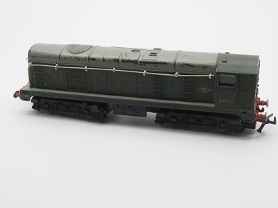 Lot 551 - A pair of HORNBY DUBLO OO gauge diesel...