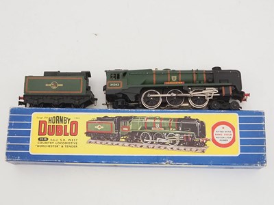 Lot 573 - A HORNBY DUBLO OO gauge 3235 3-rail West...