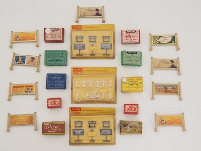 Lot 574 - A group of vintage OO gauge accessories by...